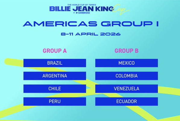 Se definió el grupo de Argentina en la Billie Jean King Cup
