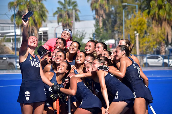 Las Leoncitas arrancaron con goleada la Copa Panamericana en Santiago de Chile