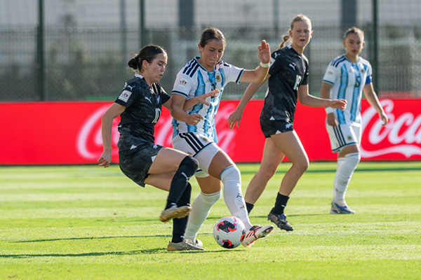 La Sub 17 venció a Nueva Zelanda y ganó su primer partido en un Mundial